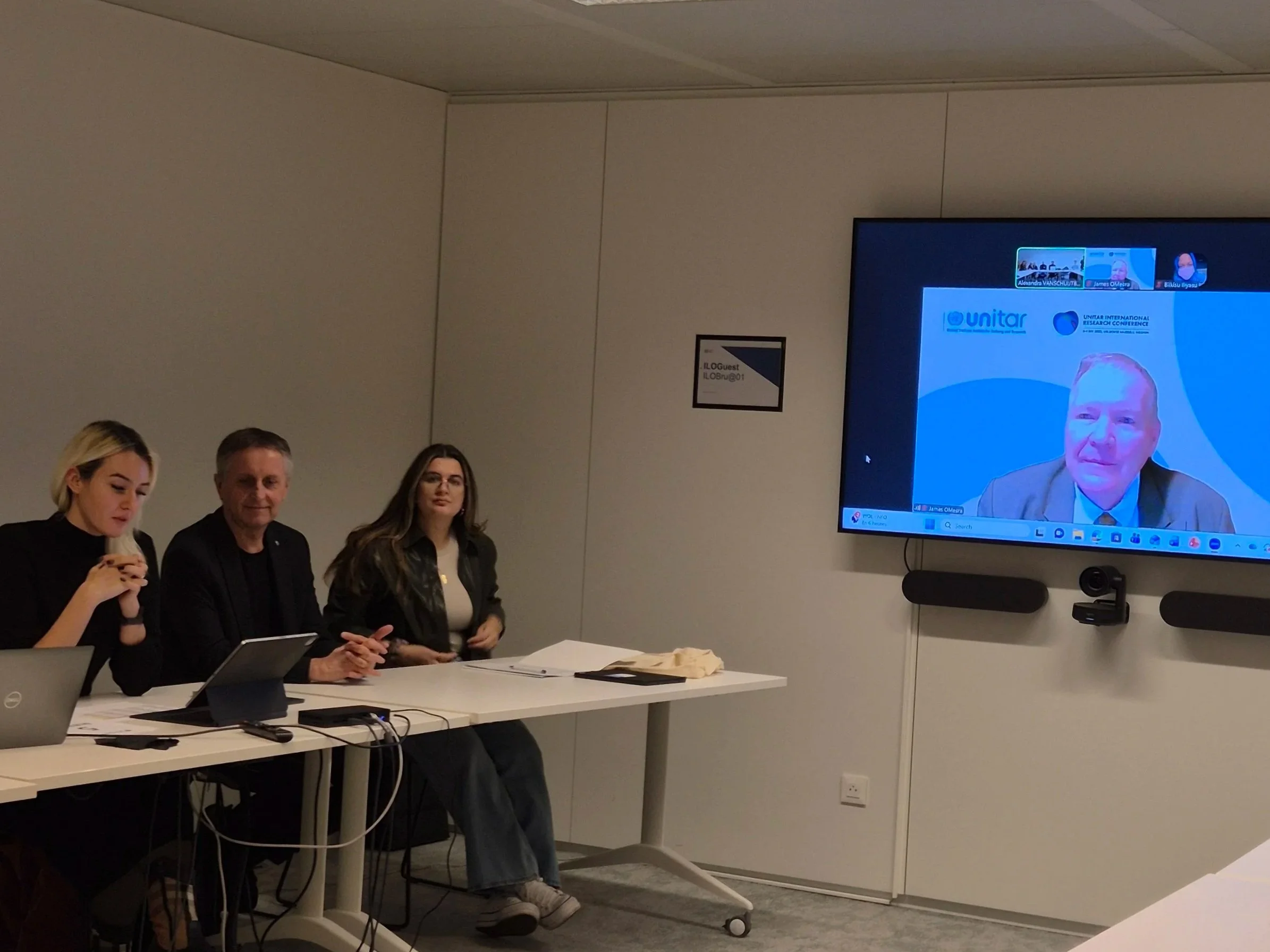 3rd UNITAR International Research Conference in Brussels